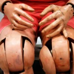 A Ford crash test dummy is shown at the Crash Barrier Dearborn Development Center March 10, 2014 in Dearborn, Michigan. Getty